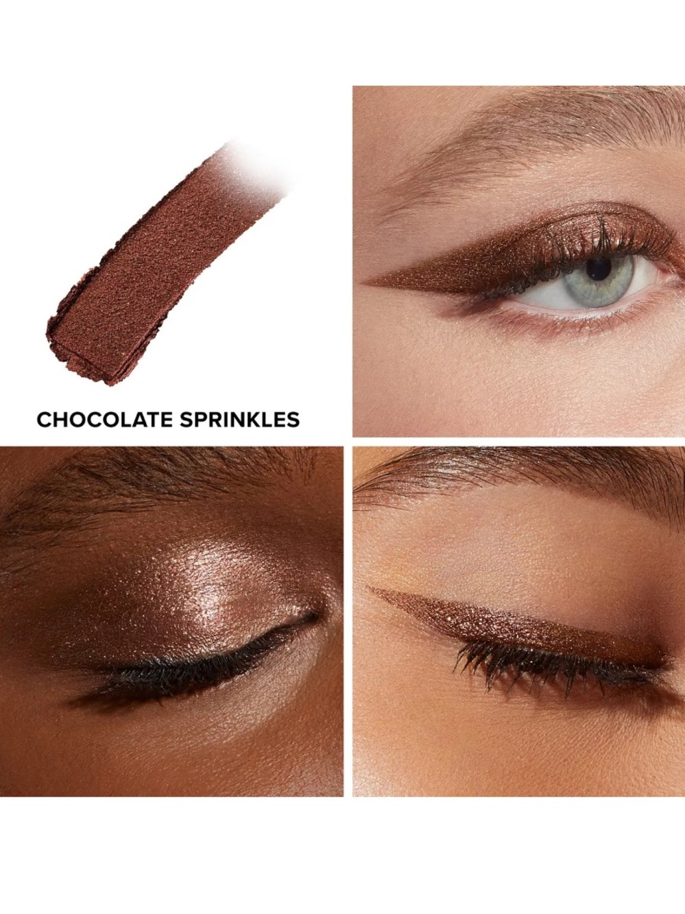 Too Faced Quickie Queen Eyeshadow Stick in Chocolate Sprinkles 1.5g BRAND NEW - Picture 3 of 9